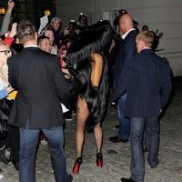 Lady Gaga showing lots of skin as she leaves her London hotel - Photos | Picture 96702